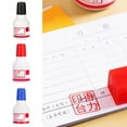 thumbnail image 2 of 1Pc 40ML Stamp Refill Ink Long-lasting Replacement Ink Durable Vibrant Quick-drying Stamp Pad Refill Ink for Home School Office Blue, 2 of 6