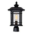 thumbnail image 6 of CWI Lighting Blackburn 1 Light Farmhouse Metal Outdoor Lantern Head in Black, 6 of 8