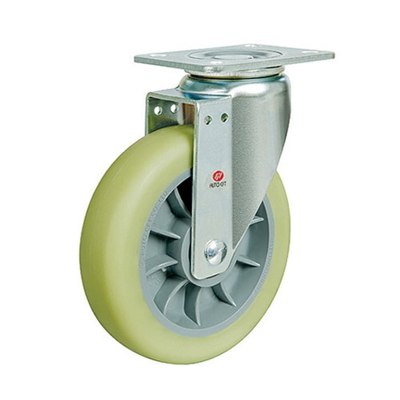 Carrymaster ACLHU-150SF Medium-Duty Swivel Flange Non-Leveling Caster