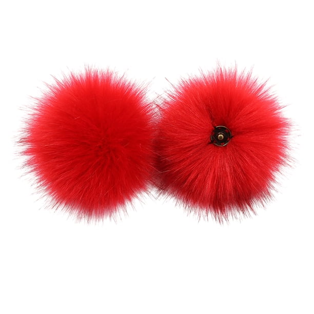 Bola de pompones Minnieouse Rojo para guantes y bolsos