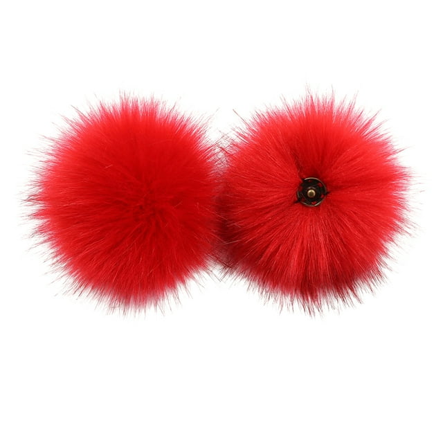 Bola de pompón grande Sonducket para diversos Accesorios rojo