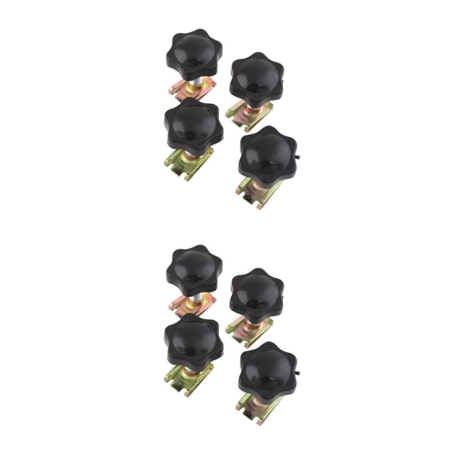 Speravity Tornillos antirrobo de caja lateral fáciles de instalar de plástico - Tornillo de caja lateral portátil y duradero Conveniente Type1 NO1
