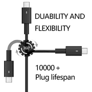 65W 45W USB C Laptop Charger for Dell Latitude 5420 7420 5520 5530 7430 5430 7390 7370 5540 7440 5440 5320 XPS 13 Plus Chromebook 3100 3110 5190 Type-C AC Adapter Power Supply Cord