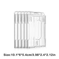 thumbnail image 4 of Youkk Transparent Badge Holder Replacement Card Sleeves, 10 Count, 4 of 6