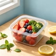 thumbnail image 7 of 200ml mini food storage container with lid for meal prep small plastic fresh keeping box for refrigerator,microwave safe lunch container for vegetables and fruit airtight sealed container, 7 of 7