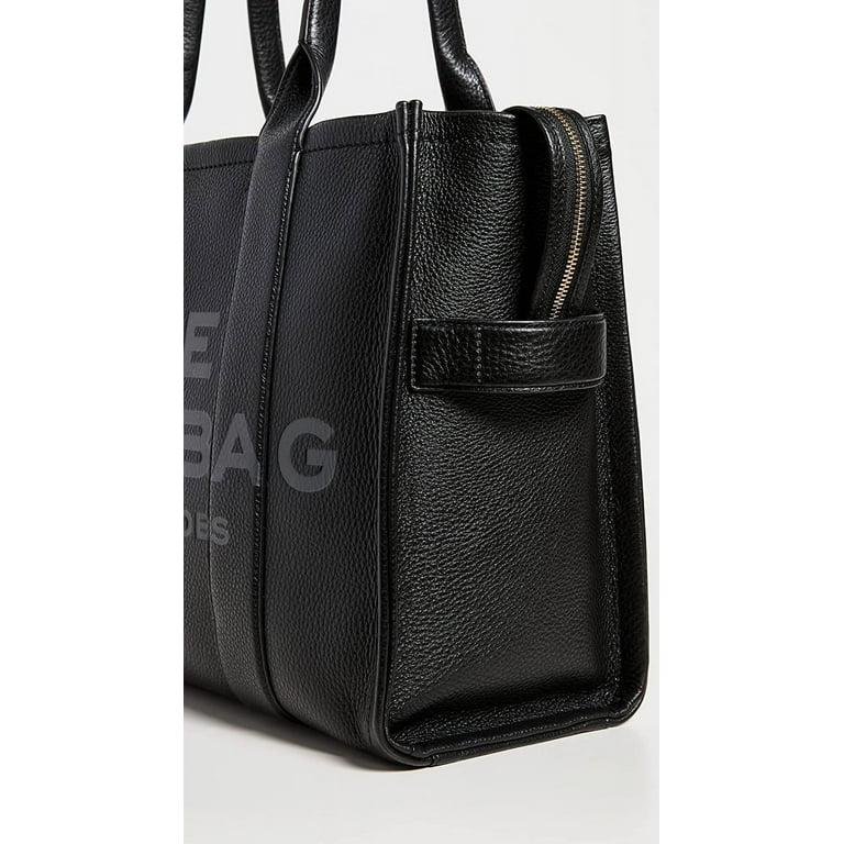 Marc by MARC JACOBS Satchel Bag Soft Black Leather Large( 11x14 1