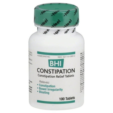MediNatura BHI Constipation Homeopathic Medication 100 (Best Homeopathic Remedy For Constipation)