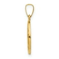 thumbnail image 2 of Finest Gold 14K Yellow Gold Polished & Satin St Raphael Medal Hollow Pendant, 2 of 4