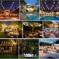 thumbnail image 3 of Ironton String Lights, 24ft., 12 Bulbs, 120 Volts, 10.8 Watts, 3 of 7