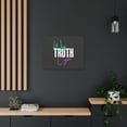 thumbnail image 4 of Scripture Walls Way, Truth, Light Psalm 119:105 Dark Gray Bible Canvas Christian Wall Art Ready to Hang Unframed, 4 of 18