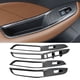 thumbnail image 4 of Pegatinas para interruptores de ventanas BuyWeek 4 piezas/juego Color fibra de carbono, 4 of 9