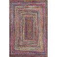 thumbnail image 2 of Addison Rugs Mayfield Premium Machine Washable Transitional Geometric Paprika Rectangle Rug, 3' x 5', 2 of 7