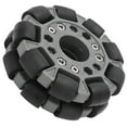 thumbnail image 4 of Omni Wheel For Robot, 100MM Omni Directional Double Plastic 100mm Plastic Omni Wheel  For Robot For Racing Wheel 14049, 4 of 8