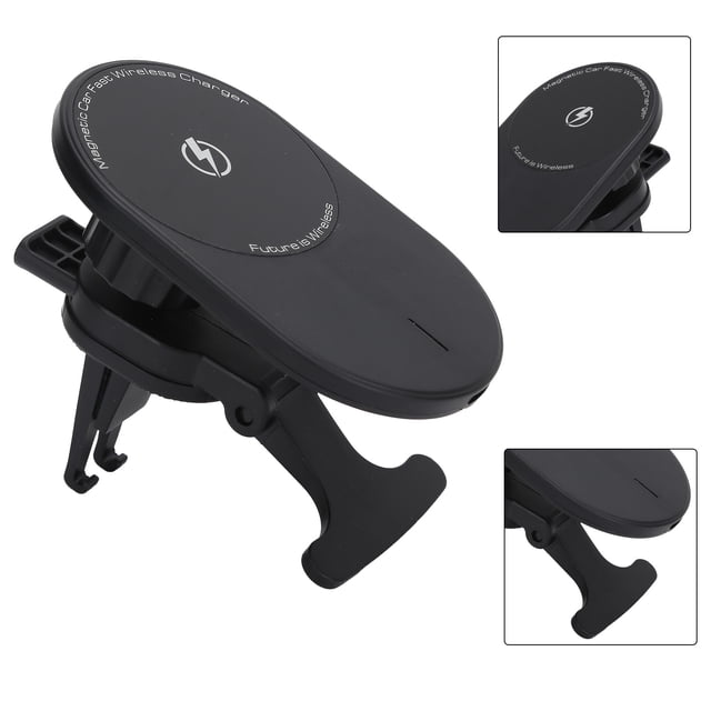 Cargador Inalámbrico Magnético Para Coche, Cargador Inalámbrico De Carga Rápida Con Sujeción Automática Para Coche, 15W