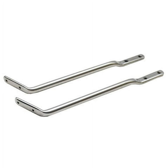 Rinker Boat Windshield Support Brackets | 12 Inch Aluminum  (Pair)