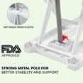 thumbnail image 3 of LiveFine Bath Tub Seat with 50° Reclining Support & Bath Lift, 3 of 7