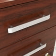 thumbnail image 5 of Affirm 60 inch Bow Desk 6 Drawer Ped in a Classic Cherry Finish, 5 of 9