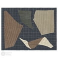 thumbnail image 2 of Teppich Homes Charcoal Geometric Area Rug 10x14 - Wool Tufted Carpet for Living Room And Hallway, 2 of 7