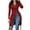 Red, variant on QUYUON Sunflower Dresses for Women Clearance Long Sleeve Solid Color Fitting Button High Split Mid Calf Dress Bridal Shower Dresses for Bride V-Neck Mid-Length T-Shirt Dress Style D-16417 Green S