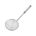 thumbnail image 3 of Cucharón colador de acero inoxidable, herramienta de cocina profesional, aislamiento térmico, cuchara espumadera versátil y práctica., 3 of 9