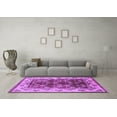 thumbnail image 3 of Ahgly Company Indoor Rectangle Oriental Purple Industrial Area Rugs, 8' x 10', 3 of 4