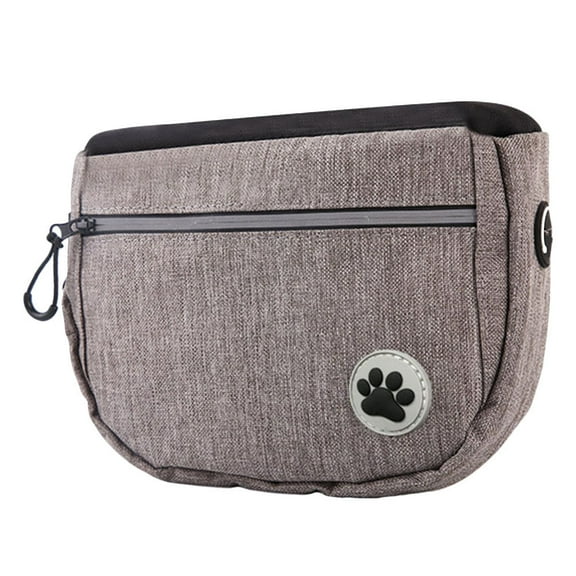 UPKOCH 1Pcs Dog Treat Container Travel Wear-resistant Grey For Dog Trainers