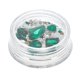 thumbnail image 5 of Ofertas Únicas 1 Juego de Suministros de Uñas de Moda para Mujeres con Rhinestones Verde y Blanco, 5 of 6
