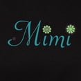 thumbnail image 3 of CafePress - Mimi Green Flowers T Shirt - Women's Traditional Fit Dark T-Shirt, 3 of 4