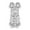 AA-White811, variant on XIAONU Women's V-Neck Spring Midi Dress Short-Sleeve Graphic Casual Daily Knee-Length Tunic