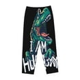 thumbnail image 4 of Bingfone Pajamas For Women,Hungry Tyrannosaurus Pajama Pants With Pockets-X-Large, 4 of 9