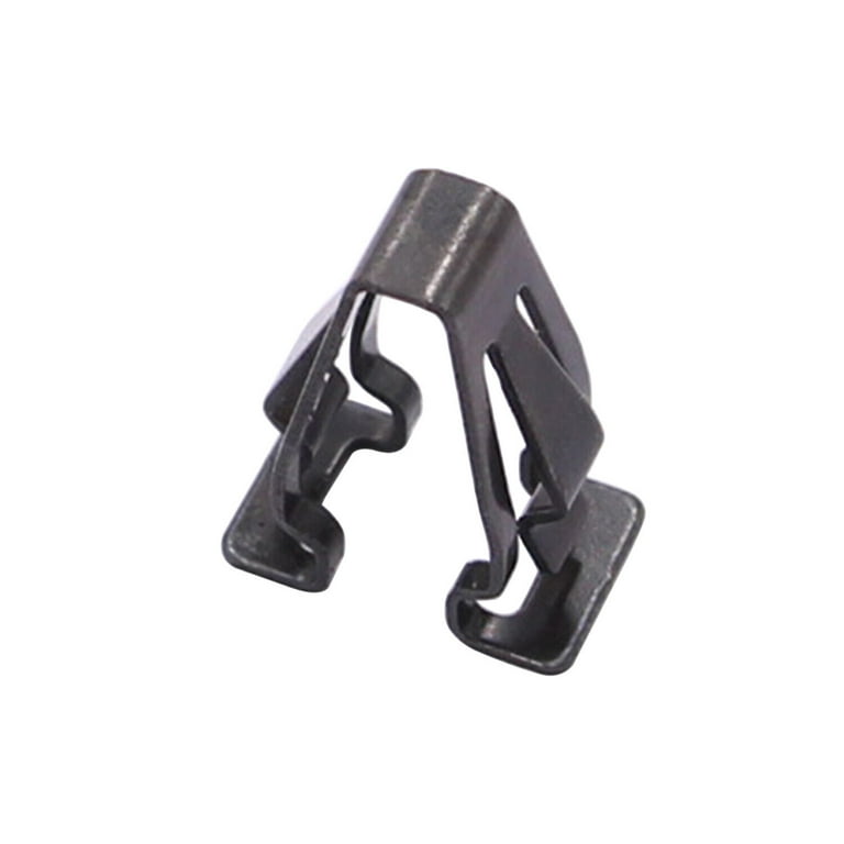 Sun Visor Clip X AUTOHAUX 2 Set Beige Iron Sun Visor Cap Clip Clip