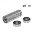 thumbnail image 2 of 5/10 Pcs/Ensemble Roulement à Billes 608 2RS ABEC-1 Gorge Profonde 8X22X7 mm Roulements à Billes Étanches en Acier 608RS Z3V3 608-2RS 608RS Roulement, 2 of 3