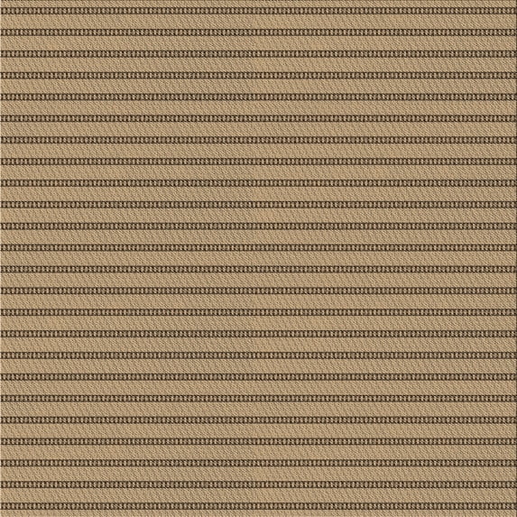Ahgly Company Machine Washable Indoor Square Transitional Red Brown Area Rugs, 8' Square