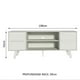 thumbnail image 3 of Mueble Mesa Para Tv Rack Madesa Copenhaguen Hasta 55'' Blanco Madesa Copenhaguen, 3 of 7