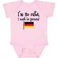 thumbnail image 3 of Inktastic So Cute German Boys or Girls Baby Bodysuit, 3 of 5