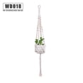 thumbnail image 1 of Billuyoard Cestas colgantes 100 hechas a mano, soporte para plantas, macramé, colgador de plantas, maceta para colgar en la pared interior, soporte para Jardín y Patio No.18 Billuyoard HA001777-18, 1 of 6