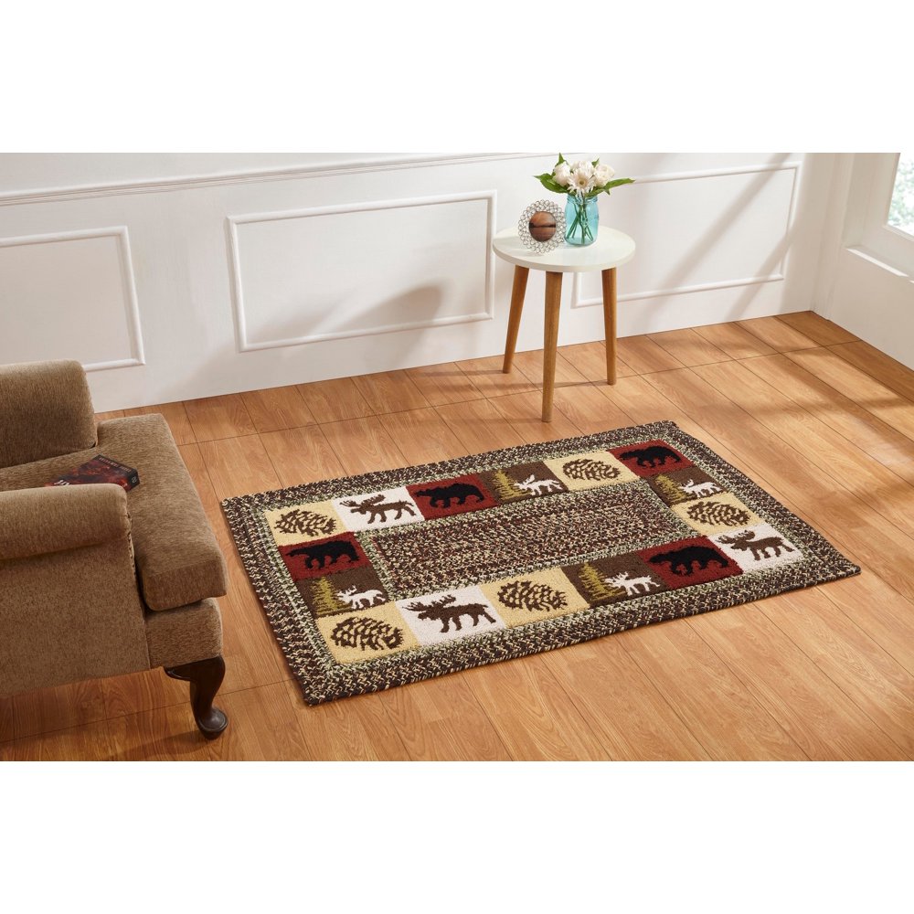 Better Trends Hooked Collection is Durable & Stain Resistant Indoor