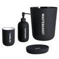 Mainstays Soft Touch Ceramic Bath Accessory Set