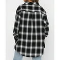 thumbnail image 3 of Blusas De Moda, Camisas A Cuadros Para Mujer, Cómodas, Respetuosas Con La Piel, De Un Solo Pecho Para Citas Para El Club ANGGREK No, 3 of 6