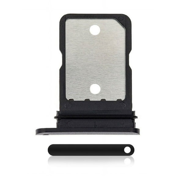 Replacement Sim Card Tray Compatible With Google Pixel 4 (Black)