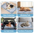 thumbnail image 6 of Washable Pee Pads - 23.6x35.4in Reusable Puppy Training Pads - Super Absorbent, Waterproof, Leak-Proof & Non-Slip Pads for Pet Housebreaking, Blue, 6 of 6