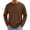 Coffee_002, variant on Mens Shirts Big and Tall Crew Neck Long Sleeve Cotton Blend T-Shirts Spring Fall Stylish Casual Knitted Solid Basic Tops Royal Blue L