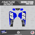 thumbnail image 4 of Kalair GFX Graphics Kit for Suzuki LTZ400 (2003-2008) Fracture Series, 4 of 5