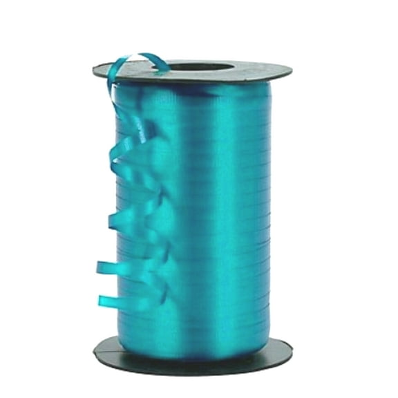 3/16" Wedding Balloon Curling Crimped Ribbon -Turquoise