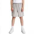 thumbnail image 2 of Zanarzt Boys Shorts Boys Lounge Shorts Soft Pull On Gym School Sleep Active Sports Shorts for Kids Grey,4-5 Years, 2 of 5