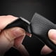 thumbnail image 5 of Cinturón clásico para hombre, hebilla automática negra, de piel sintética, de hierro, estilo elegante, suave y cómodo, 120 x 3,5 cm, cinturón de vestir cuadrado de aspecto brillante, 5 of 12