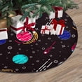 thumbnail image 3 of FMSHPON Stars NebulaGalaxy Xmas Christmas Tree Skirt Stand Mat for Holiday Party Decoration Indoor Outdoor 48 inches, 3 of 3