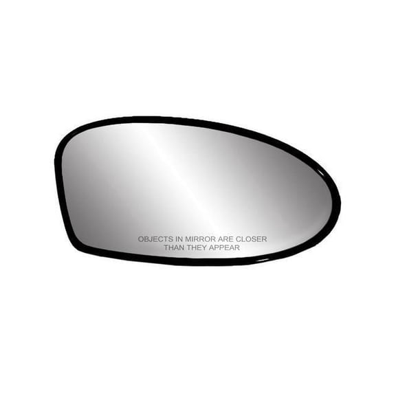80172 - Fit System Passenger Side Non-heated Mirror Glass w/ backing plate, Oldsmobile Alero 99-04, Pontiac Grand Am 02-05, 4 5/ 8" x 8 1/ 2" x 8 5/ 8"