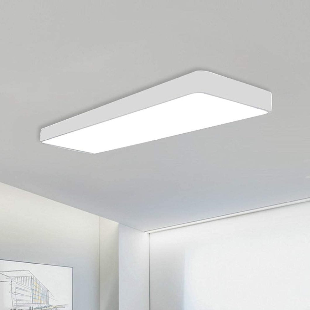 LAKeyen Modern LED Ceiling Light Rectangular Flush Mount Lighting