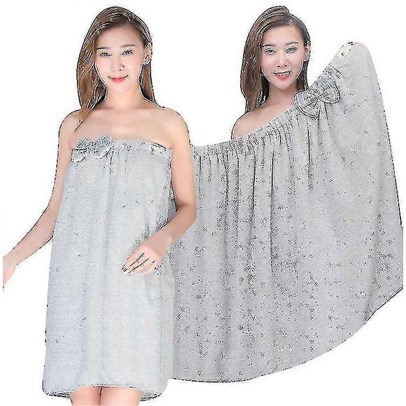 Toalla de baño de vellón coral antibacteriano para el hogar, falda de baño usable